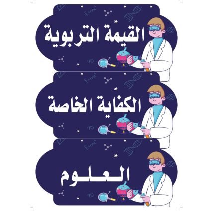 بطاقات السبورة علوم أولاد